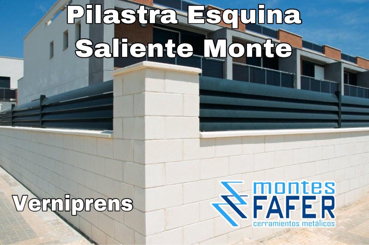 Pilastra esquina saliente modelo monte MontesFafer