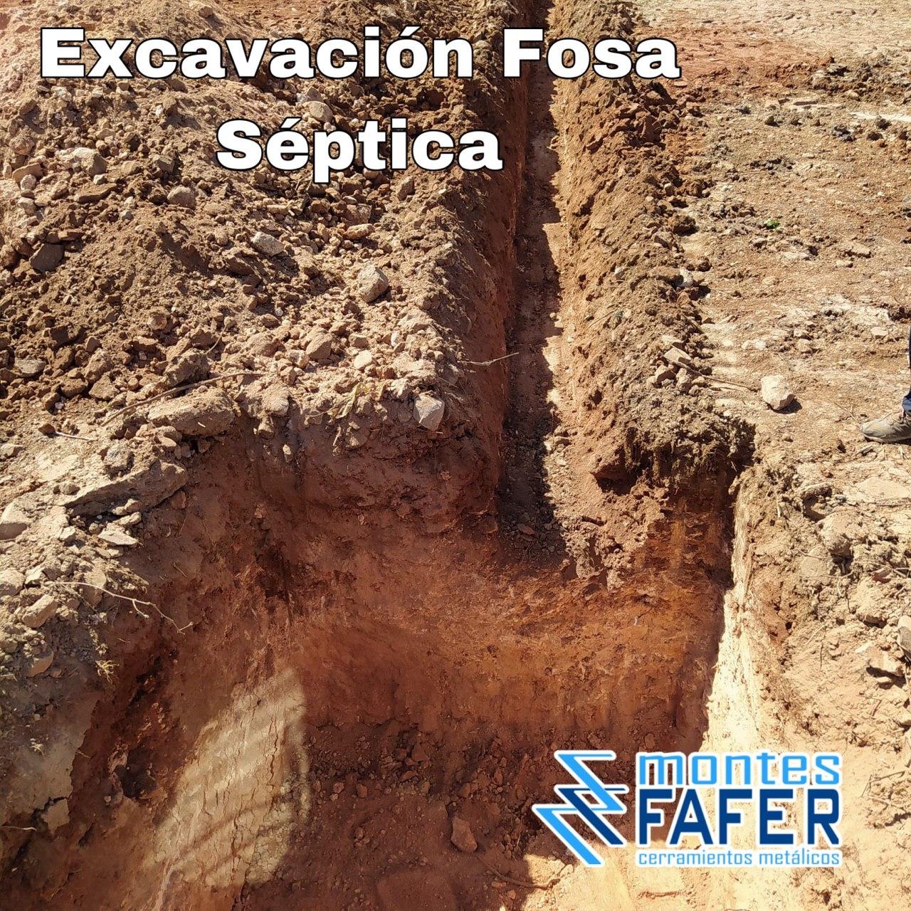 Excavacion de fosa septica MontesFafer