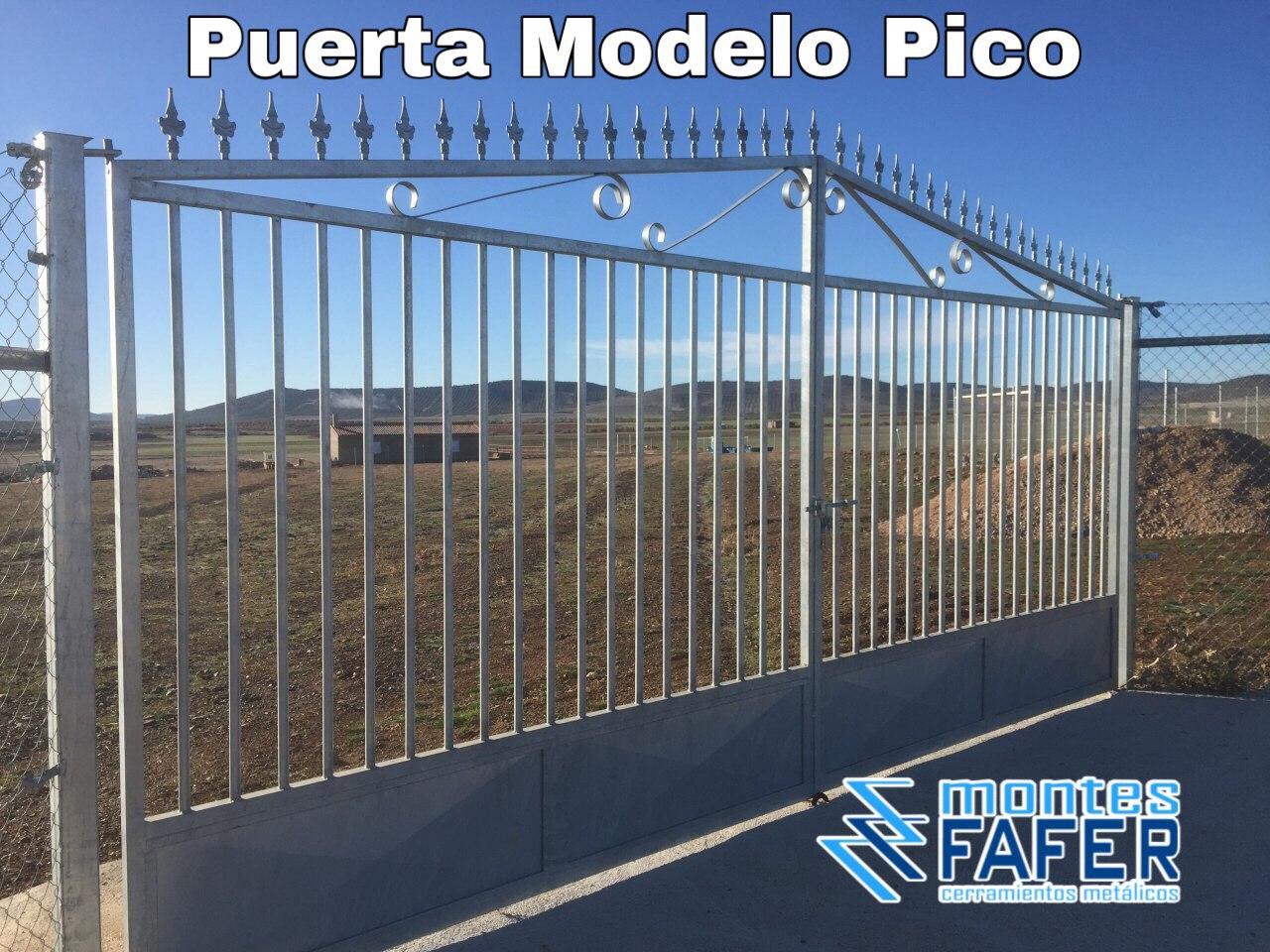 Puerta modelo pico MontesFafer